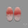 Peruvian Pink Opal Pair Bicolor