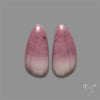 Hyacinth Jasper Cabochons Pair