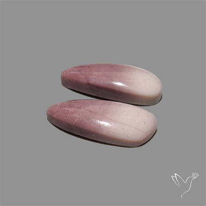 Hyacinth Jasper Cabochons Pair