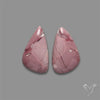 Hyacinth Jasper Cabochons Pair