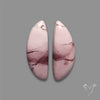 Hyacinth Jasper Cabochons Pair