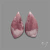 Hyacinth Jasper Cabochons Pair