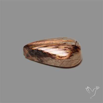 Copper Rutilated Quartz Cabochon