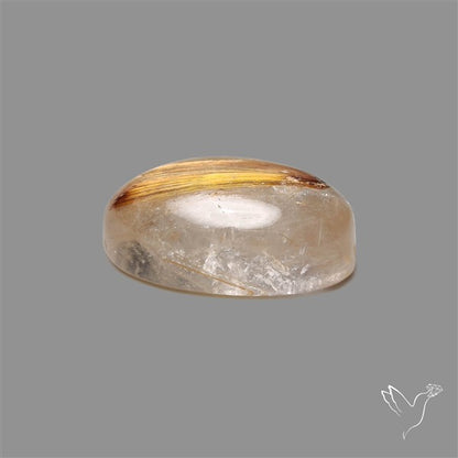Copper Rutilated Quartz Cabochon