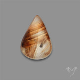Copper Rutilated Quartz Cabochon