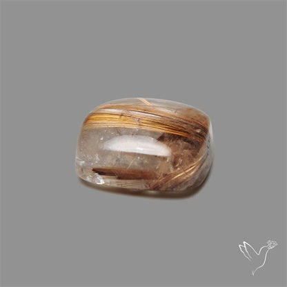 Copper Rutilated Quartz Cabochon
