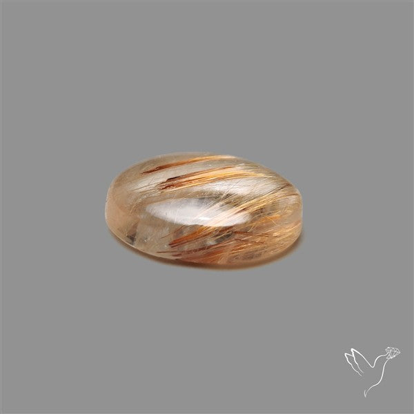 Copper Rutilated Quartz Cabochon