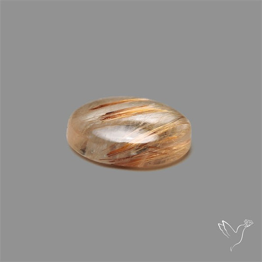 Copper Rutilated Quartz Cabochon