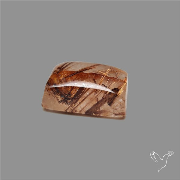 Copper Rutilated Quartz Cabochon