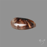 Copper Rutilated Quartz Cabochon