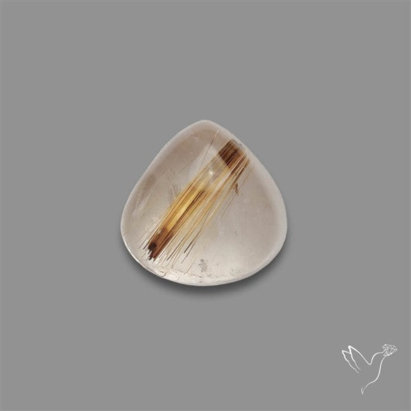 Copper Rutilated Quartz Cabochon