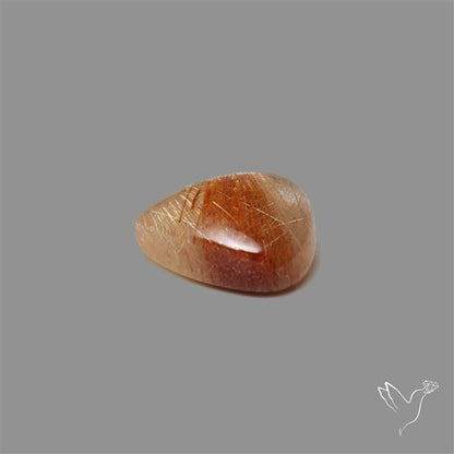 Copper Rutilated Quartz Cabochon