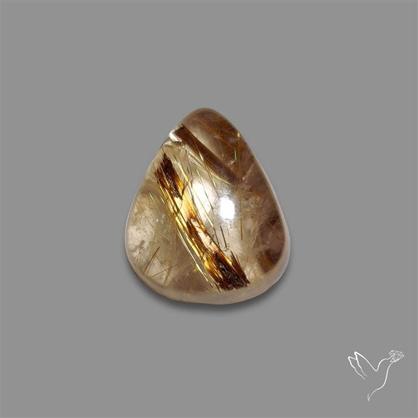 Copper Rutilated Quartz Cabochon