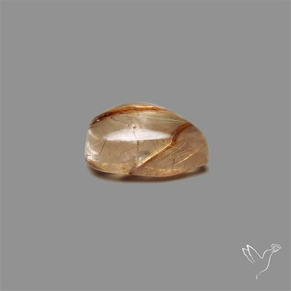 Copper Rutilated Quartz Cabochon