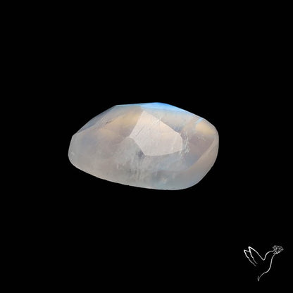 Rose Cut Rainbow Moonstone