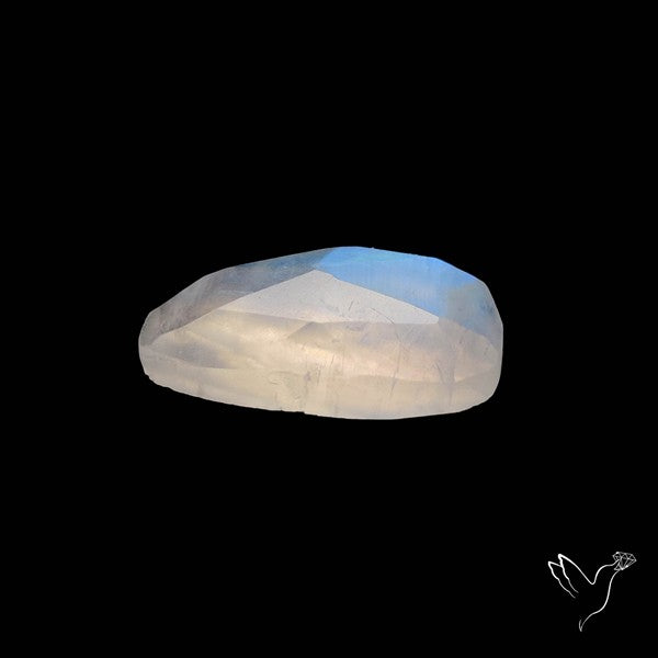 Rose Cut Rainbow Moonstone