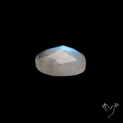 Rose Cut Rainbow Moonstone