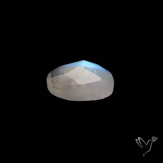 Rose Cut Rainbow Moonstone