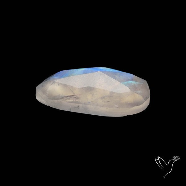 Rose Cut Rainbow Moonstone