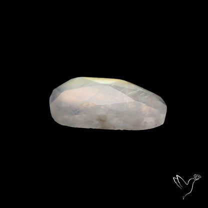 Rose Cut Rainbow Moonstone