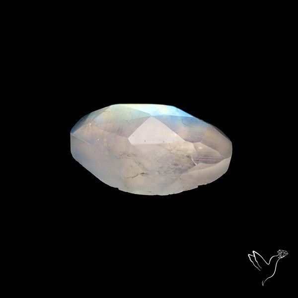 Rose Cut Rainbow Moonstone