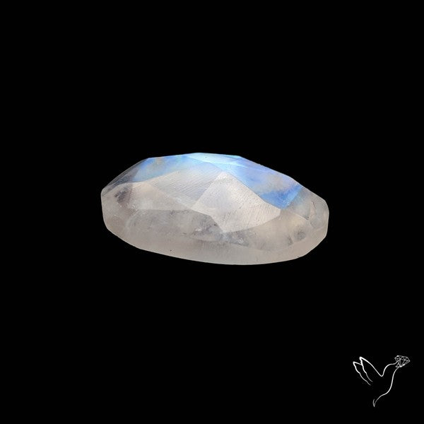 Rose Cut Rainbow Moonstone