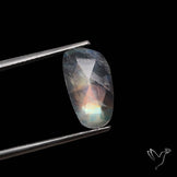 Rose Cut Rainbow Moonstone