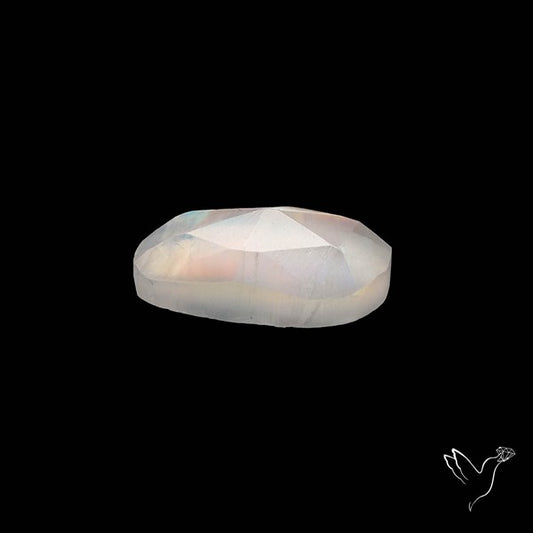 Rose Cut Rainbow Moonstone