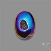 Titanium Coated Chalcedony Druzy Pocket
