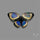 Aurora Opal With Black Onyx Butterfly Carving Doublet