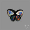 Aurora Opal With Black Onyx Butterfly Carving Doublet