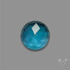 Teal Kyanite Rose Cut High Grade Deep Teal Blue