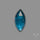Teal Kyanite Rose Cut High Grade Deep Teal Blue