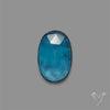 Teal Kyanite Rose Cut High Grade Deep Teal Blue