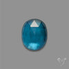 Teal Kyanite Rose Cut High Grade Deep Teal Blue