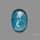 Teal Kyanite Rose Cut High Grade Deep Teal Blue
