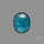 Teal Kyanite Rose Cut High Grade Deep Teal Blue