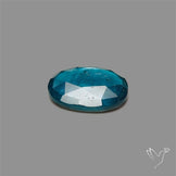 Teal Kyanite Rose Cut High Grade Deep Teal Blue