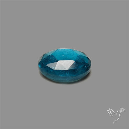 Teal Kyanite Rose Cut High Grade Deep Teal Blue