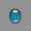 Teal Kyanite Rose Cut High Grade Deep Teal Blue