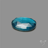 Teal Kyanite Rose Cut High Grade Deep Teal Blue