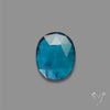 Teal Kyanite Rose Cut High Grade Deep Teal Blue