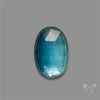 Teal Kyanite Rose Cut High Grade Deep Teal Blue