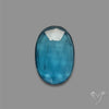 Teal Kyanite Rose Cut High Grade Deep Teal Blue