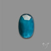 Teal Kyanite Rose Cut High Grade Deep Teal Blue