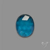 Teal Kyanite Rose Cut High Grade Deep Teal Blue