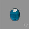 Teal Kyanite Rose Cut High Grade Deep Teal Blue
