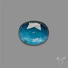 Teal Kyanite Rose Cut High Grade Deep Teal Blue