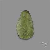 Raw Face Moldavite (Polished Flat Backed)