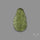 Raw Face Moldavite (Polished Flat Backed)